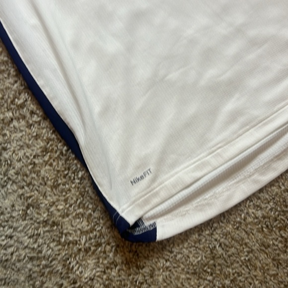 Nike Dri Fit BYU Brigham Young University White Polo Shirt Mens Size XXL Golf - Picture 5 of 8